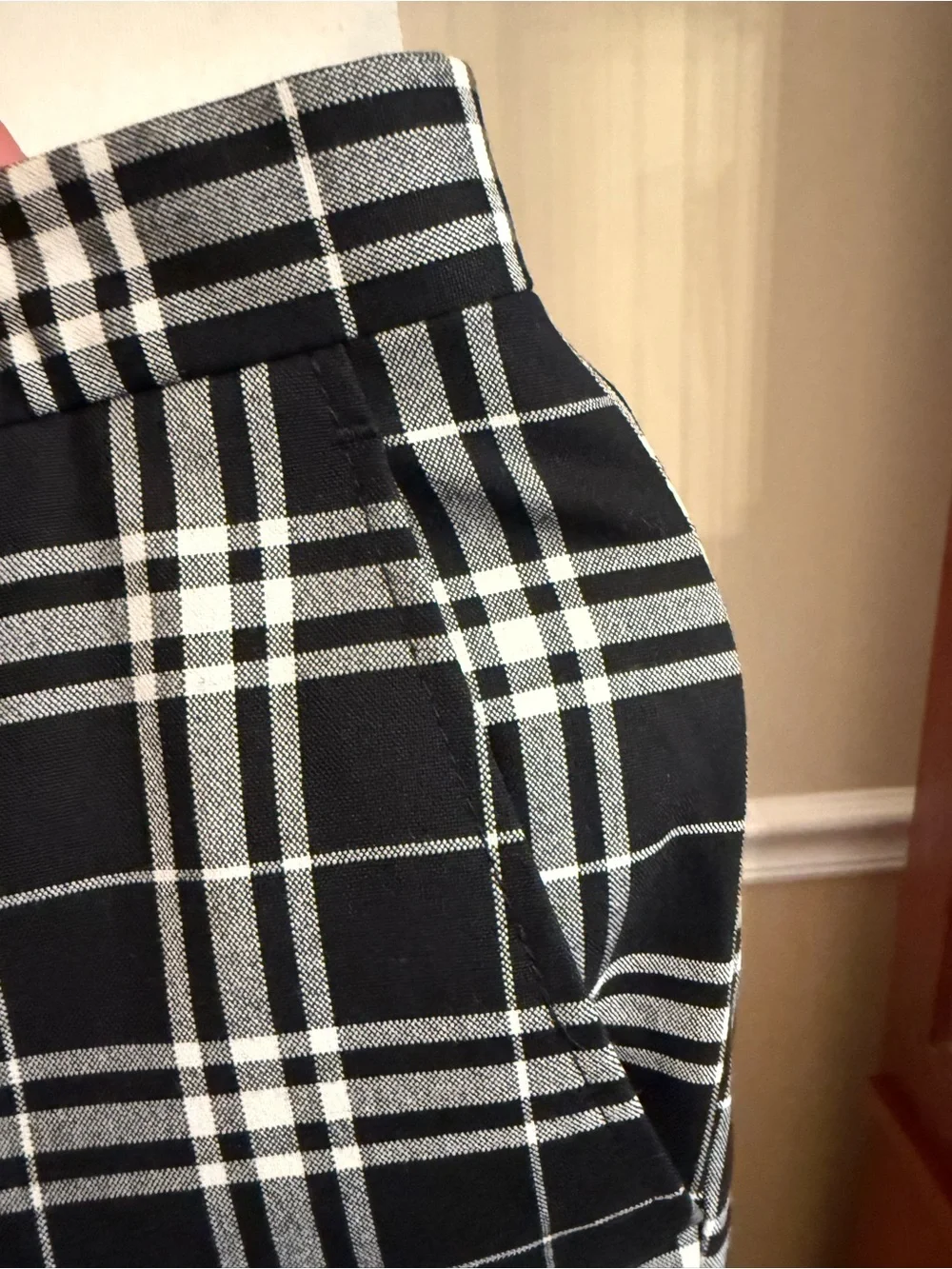 Boohoo tailored plaid